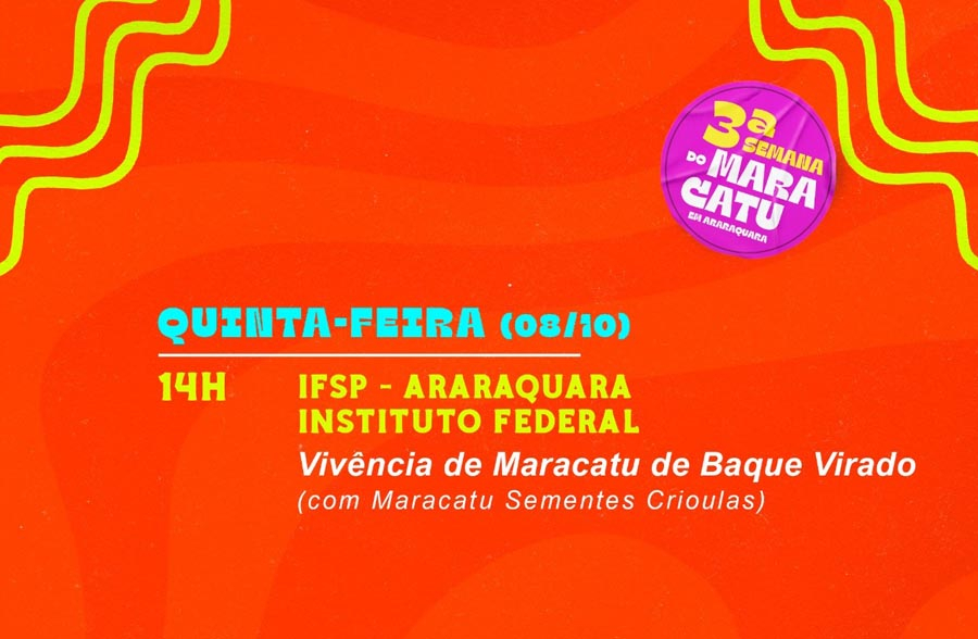 Recepsamba abre espaço para encontro, convivência e música na 3ª Semana do Maracatu
