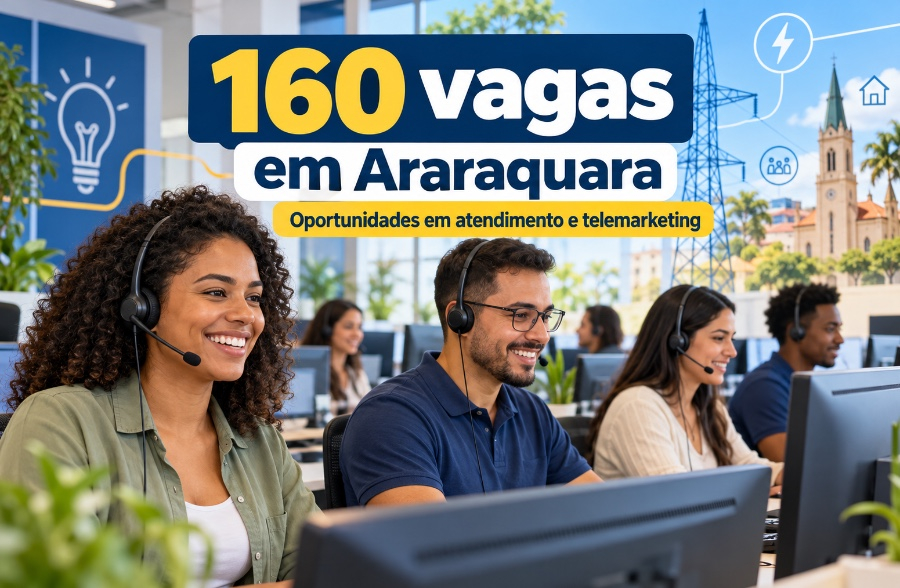 CPFL anuncia 160 oportunidades de emprego em Araraquara; saiba como participar da seleção