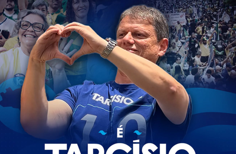 Tarcísio de Freitas é reeleito governador de São Paulo no primeiro turno
